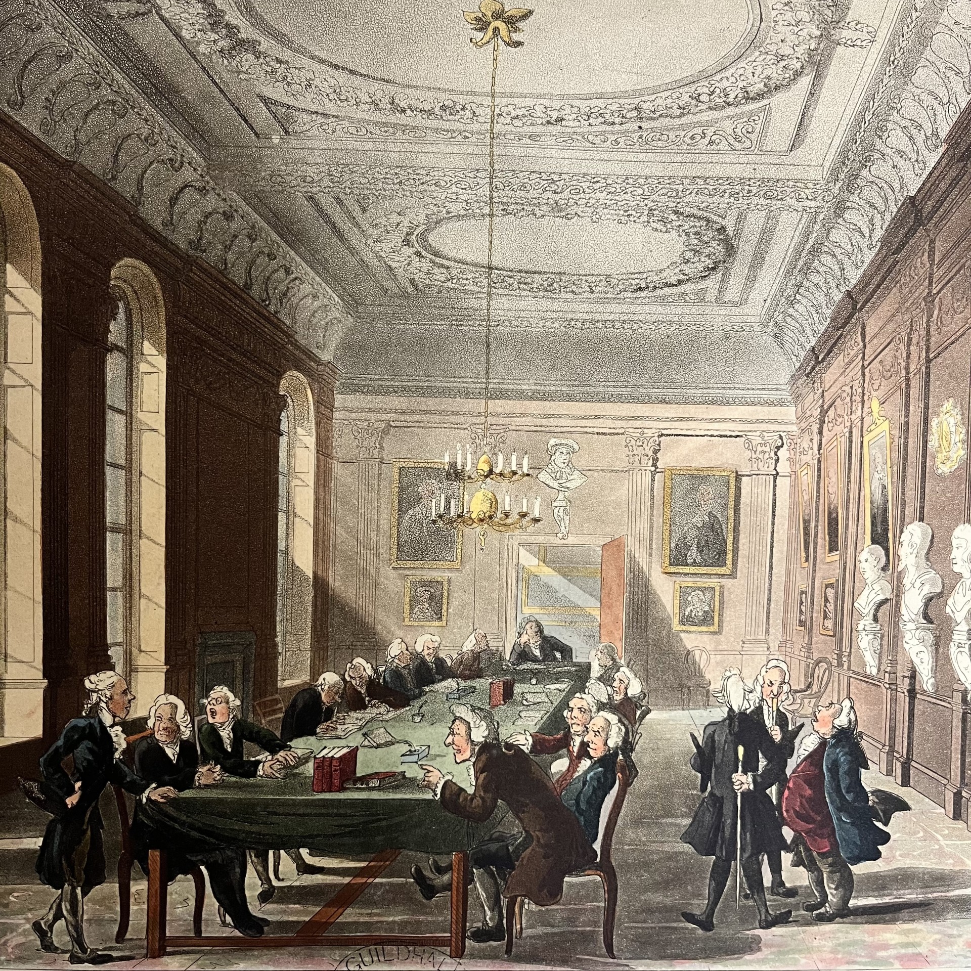 Augustus Charles Pugin (1762 – 1832) was an architectural 