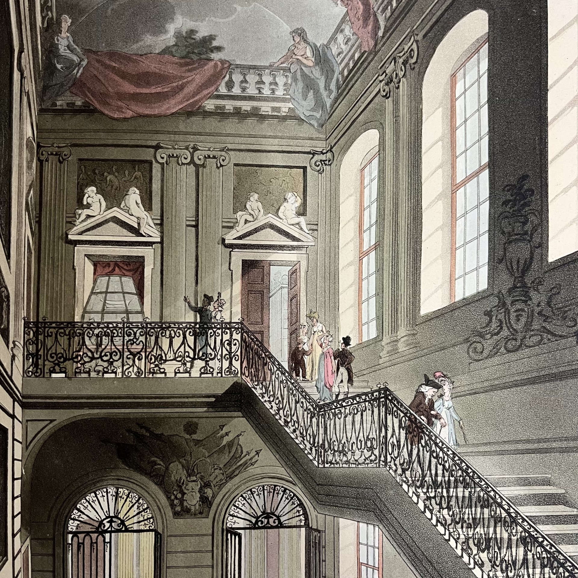 Augustus Charles Pugin (1762 – 1832) was an architectural 