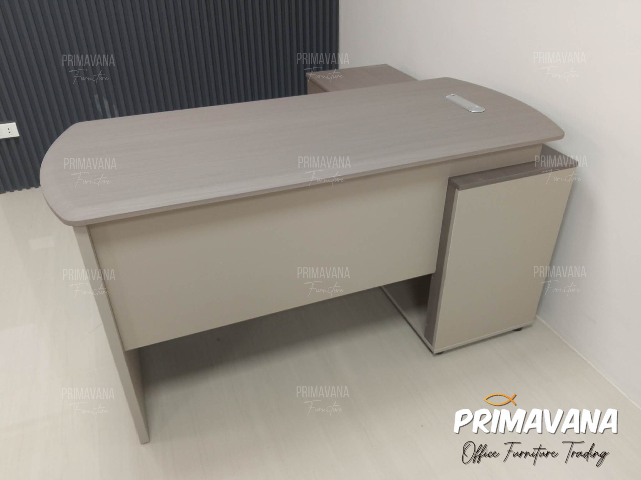 Primavana Furniture - Single Seater Workdesk *25mm Thk HDF Board in HPL ...