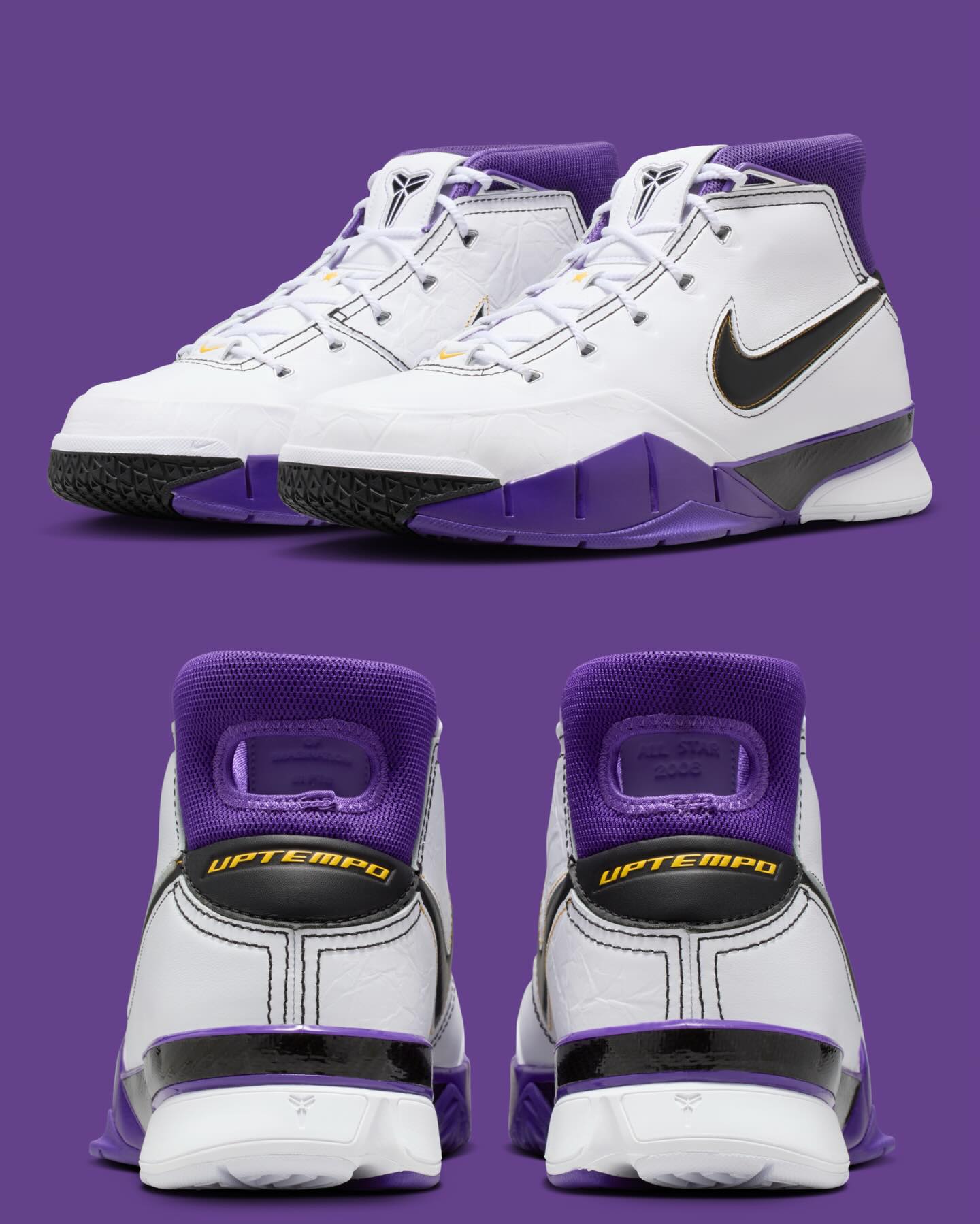 The iconic “81 Points” Nike Kobe 1 colorway is expected to drop