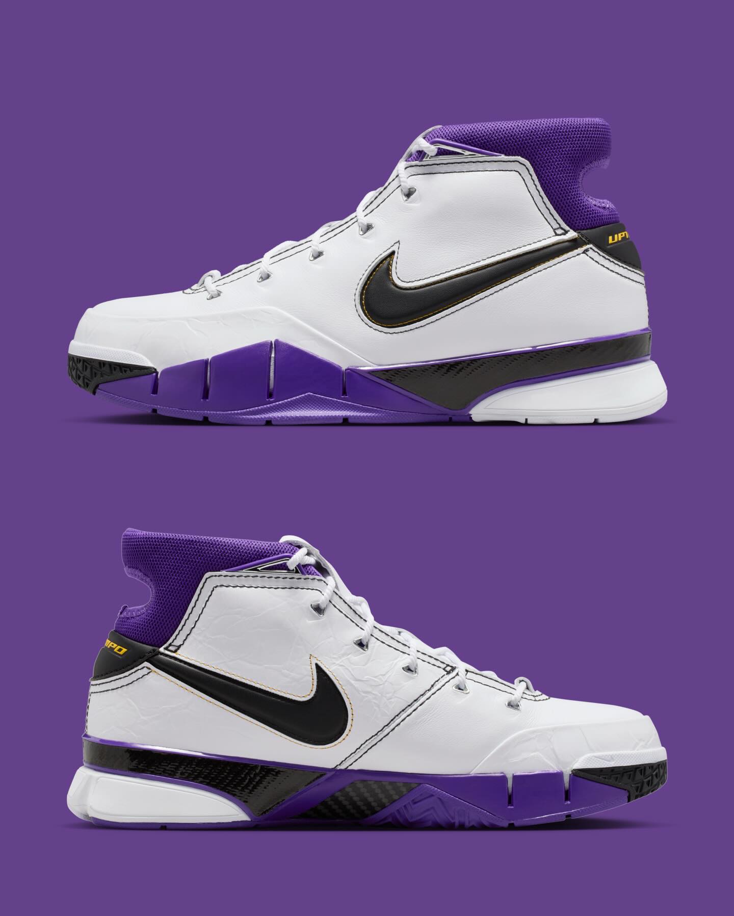The iconic “81 Points” Nike Kobe 1 colorway is expected to drop