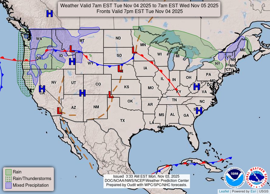 U.S. National Weather Service (NWS)