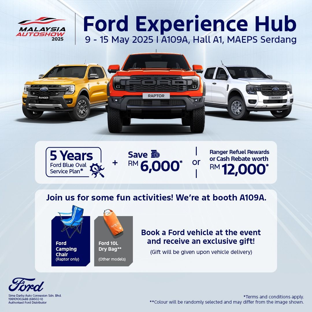 Ford - Experience the Ford Ranger at Malaysia Autoshow 2025! 🚗 Visit ...