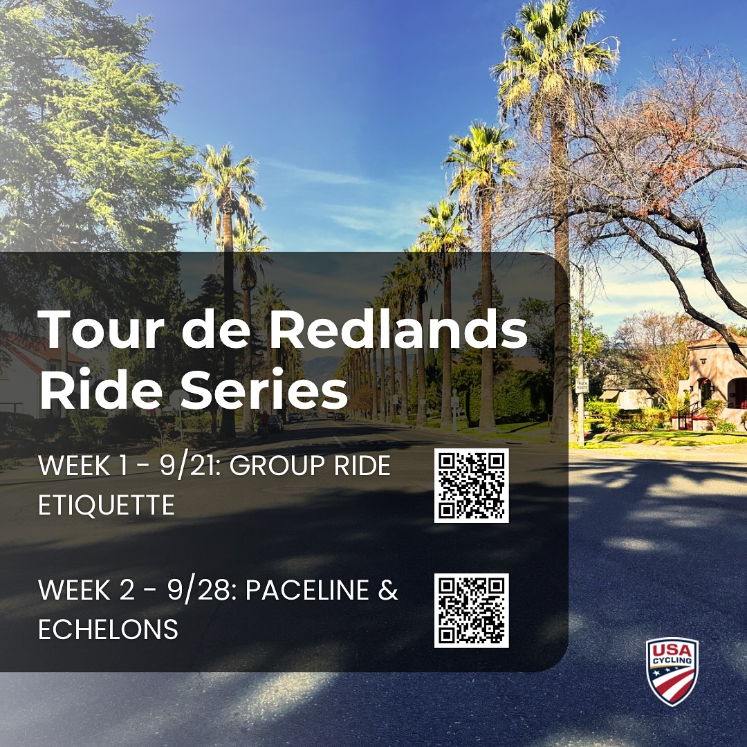 Team - Tour de Redlands Ride Series are designed as group ride ...