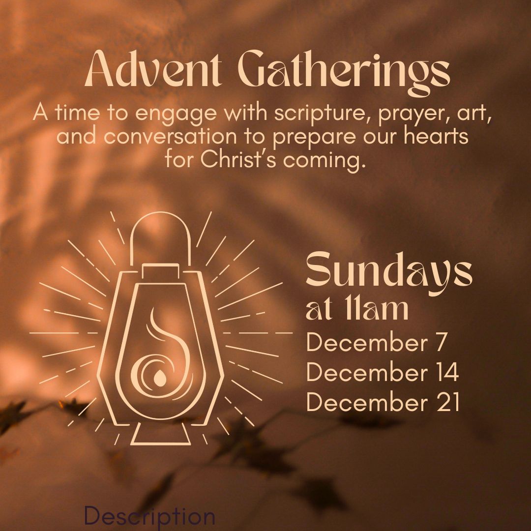First - Join Pastor Kim and Rev. Kathy Waugh for this Advent series ...