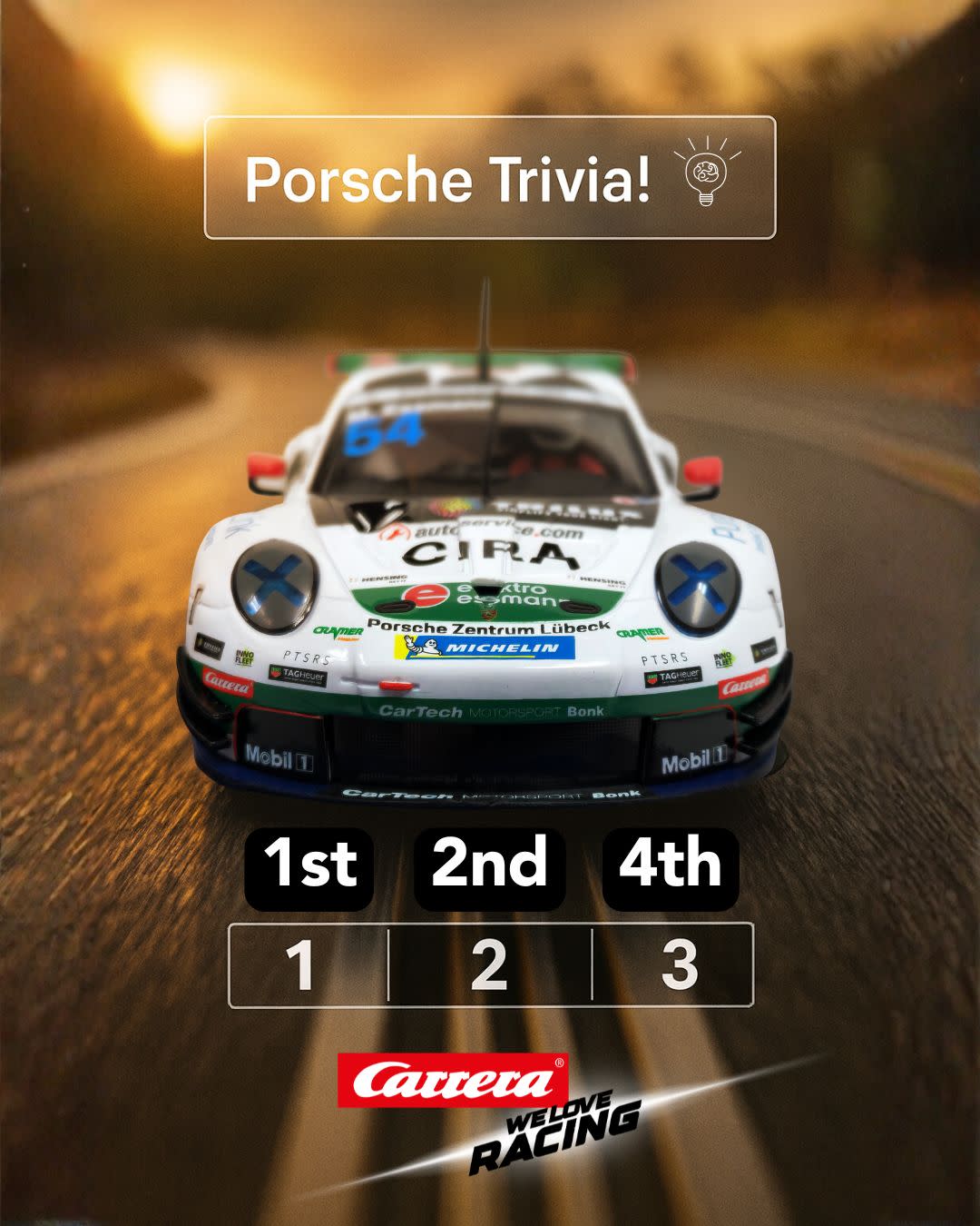 📊 Porsche Trivia! 📊 Michael Essmann's #54 CarTech Motorsport