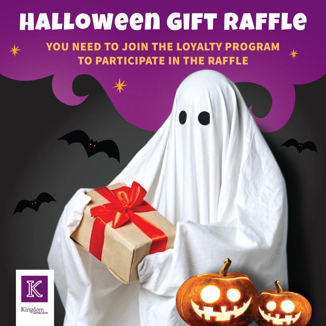 🎃👻 Halloween Raffle Alert! 👻🎃... - Kingdom Shopping Centre | Facebook