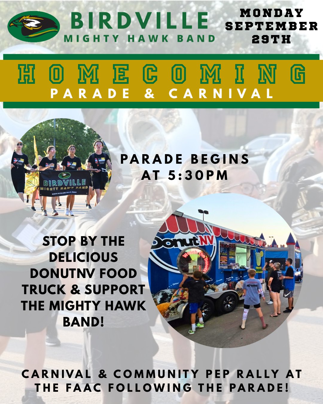 Birdville HS Mighty Hawk Band