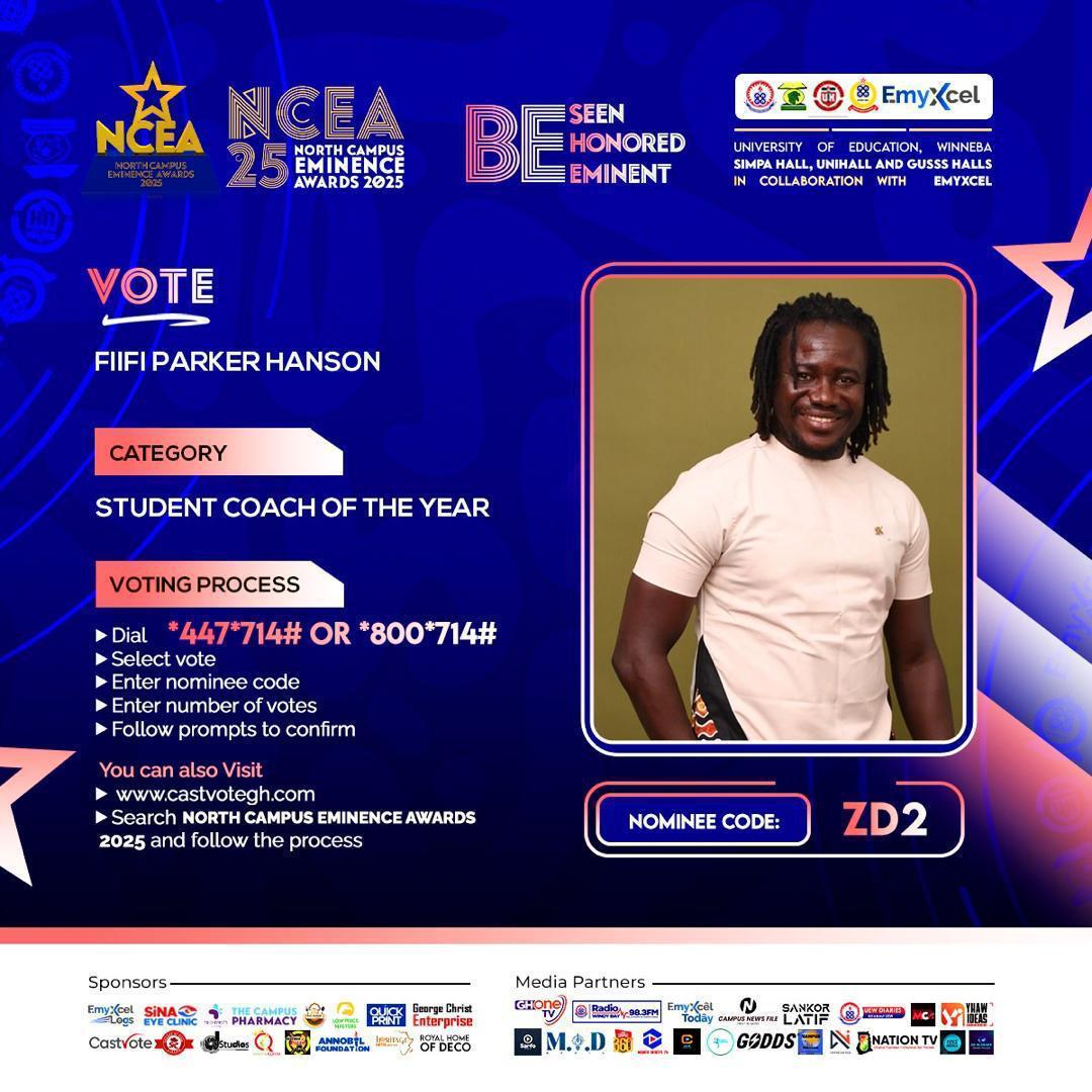 🚨 VOTE FOR COACH FIIFI PARKER... - Golden Kick Sporting Club | Facebook