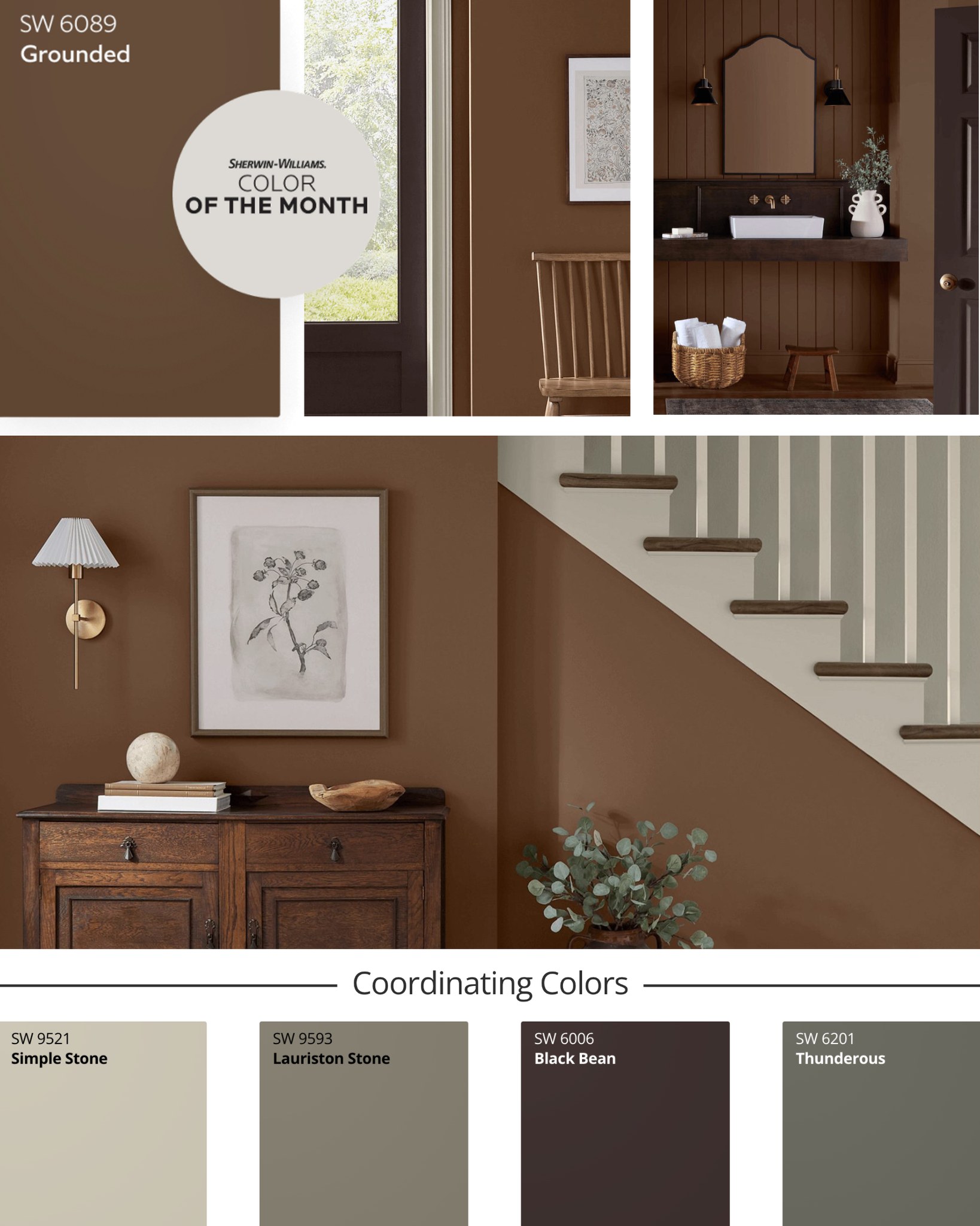 Your - Who knew brown walls could look so good in a bathroom?! 😂 Check ...