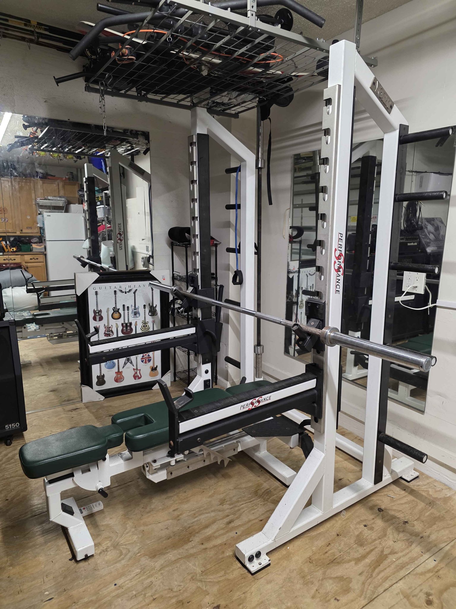 York Barbell half squat rack. - Weight Lifting Machines & Racks ...