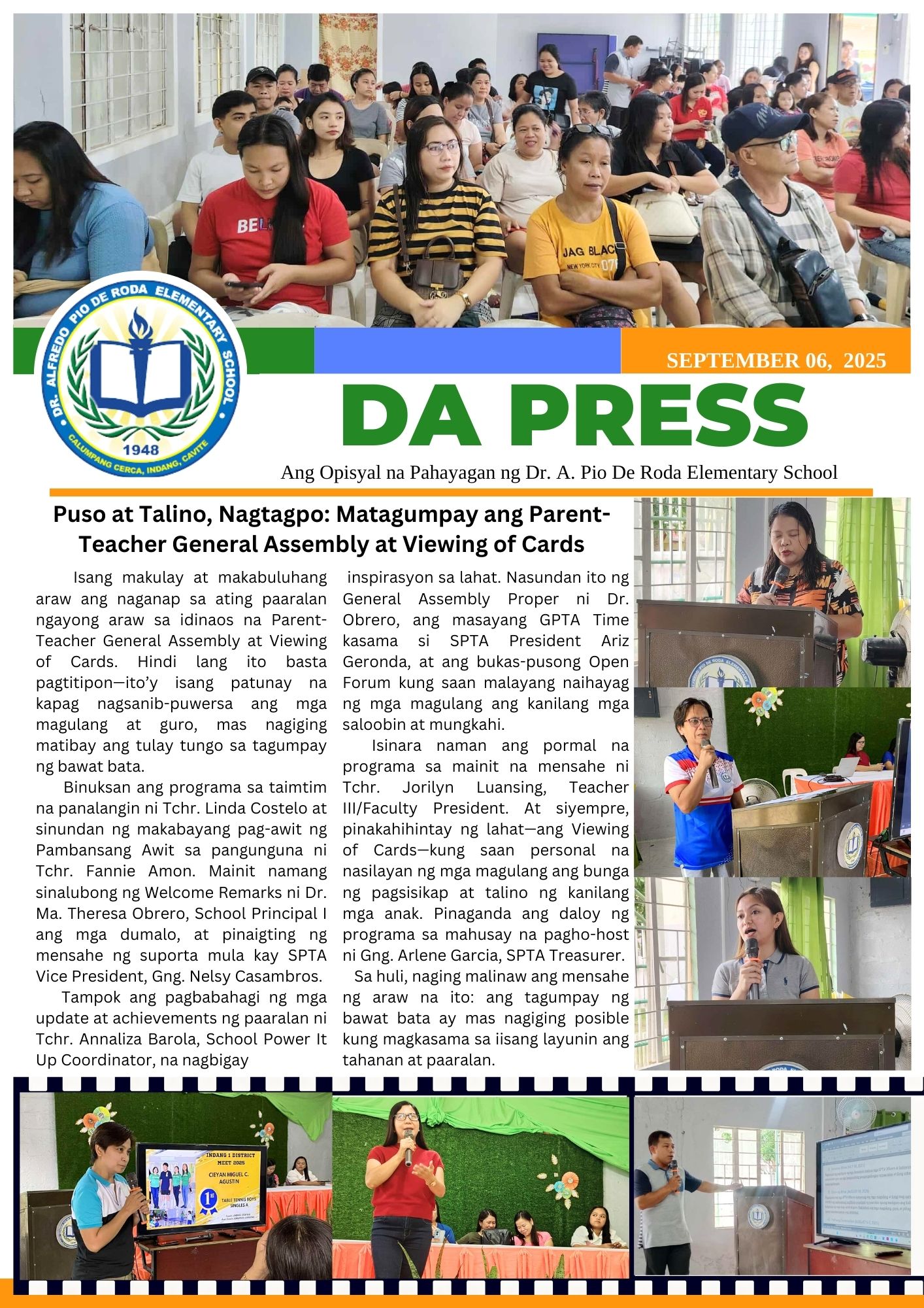 DepEd Tayo Dr. Alfredo Pio De Roda ES - Cavite Province