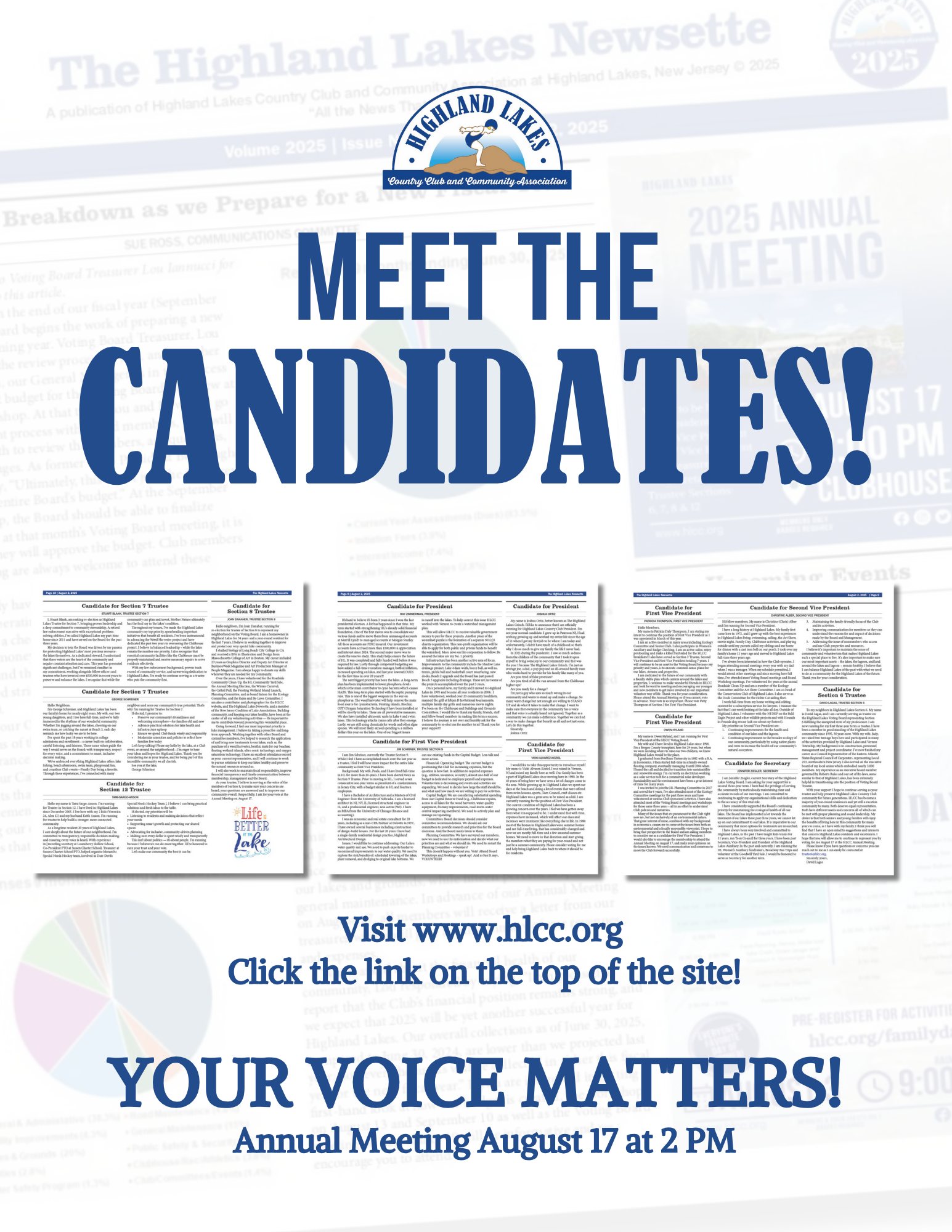 Highland - Meet the candidates! Visit hlcc.org and click the link on ...