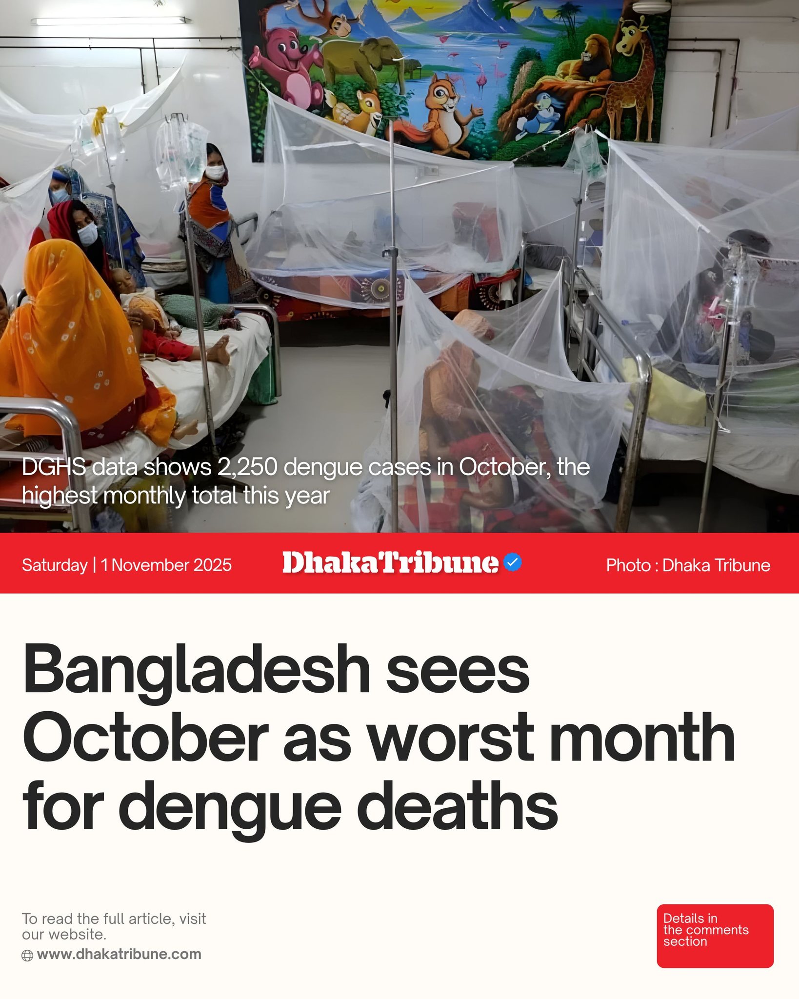 Dhaka - October 2025 emerged as the deadliest month for dengue fever in ...