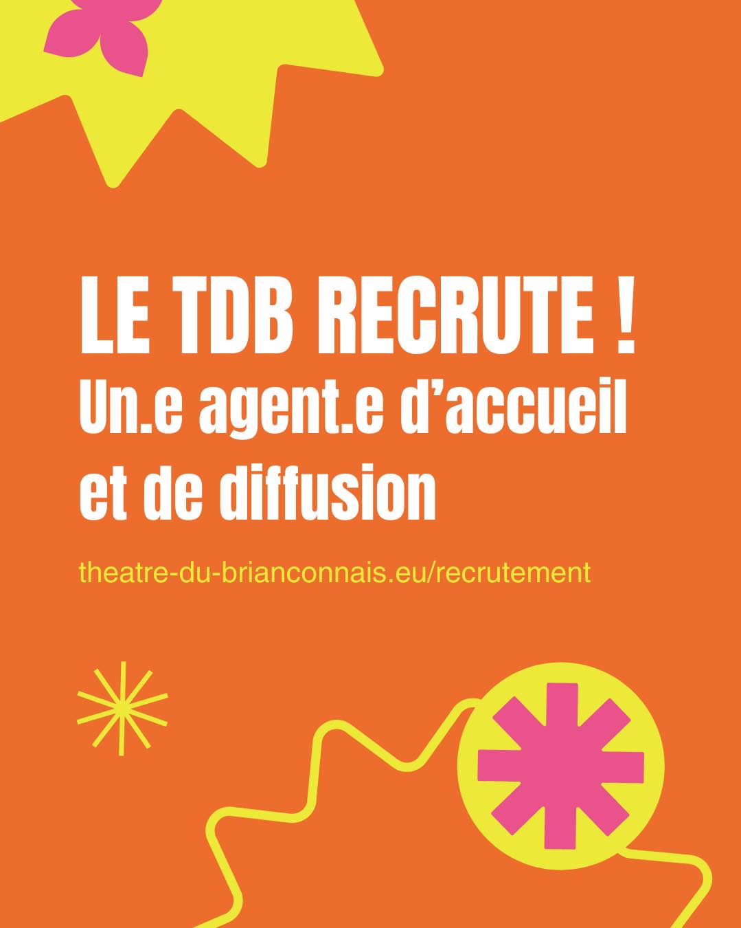 🔔 Nouvelle offre d’emploi... - TDB - Théâtre Du Briançonnais | Facebook