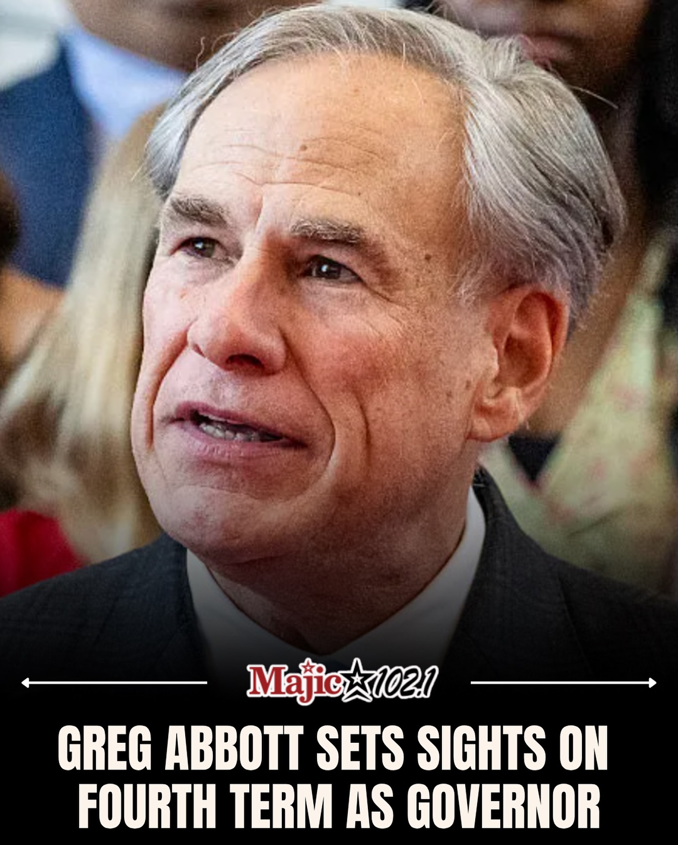 Majic - Governor Greg Abbott has officially launched his campaign for a ...