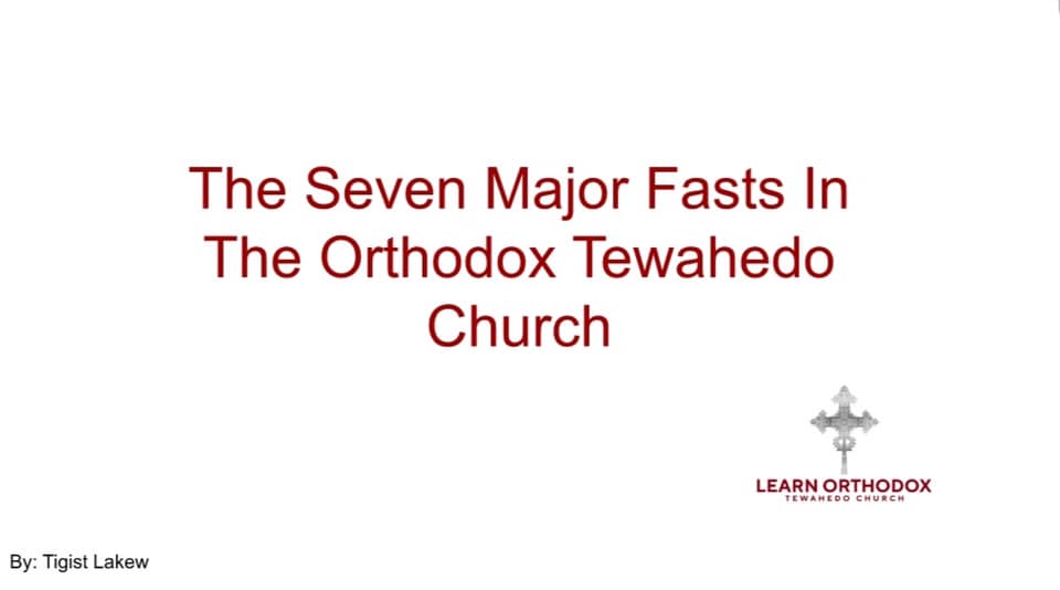Learn about Orthodox Tewahedo Church
