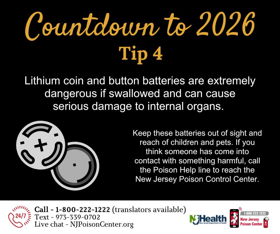 Lithium coin and button... - New Jersey Department of Health | Facebook