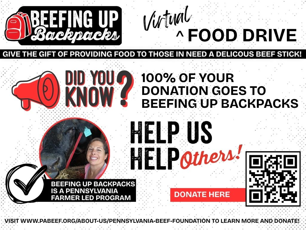 PA Beef Council - When you donate to Beefing Up Backpacks,... | Facebook