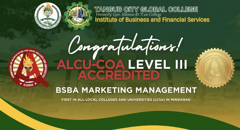 TCGC - Junior Association for Marketing Executives | Tangub City