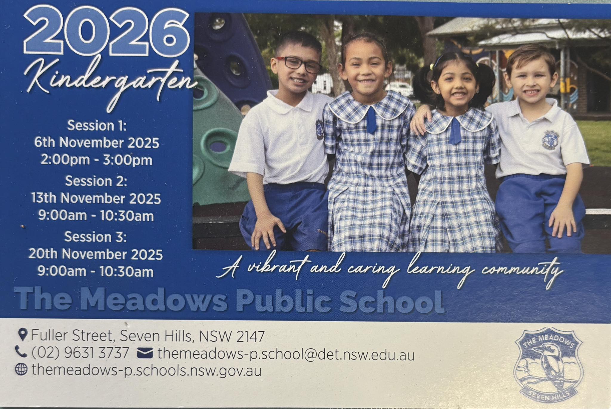 The Meadows - We are looking forward to welcoming our 2026 Kindergarten ...