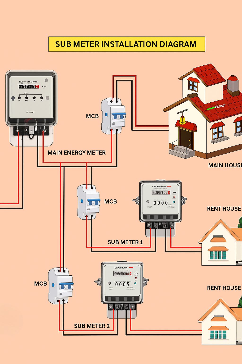 The Expert - Sub meter installation diagram | Facebook