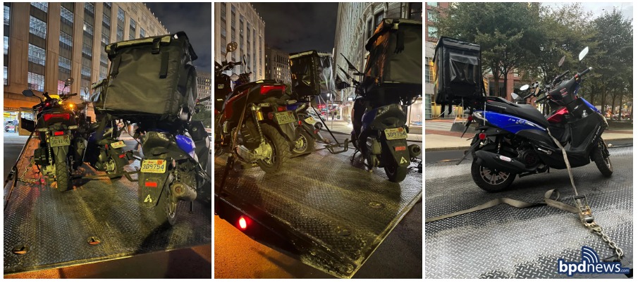 Boston - A-1 Officers Conduct Scooter Enforcement, Leading to Arrest ...