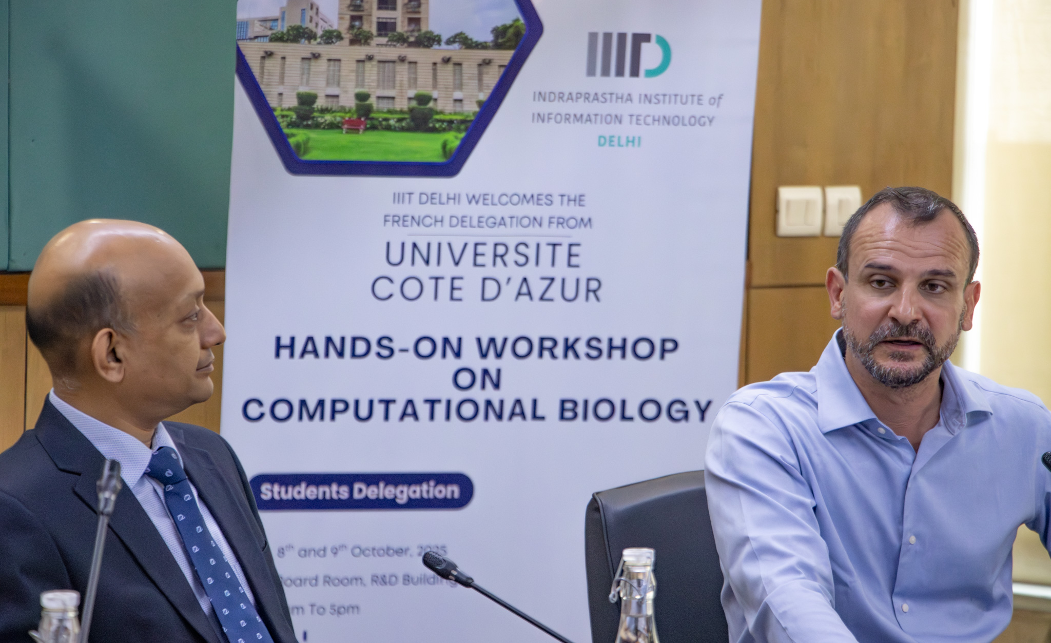 IIIT Delhi - A delegation from Université Côte d'Azur... | Facebook