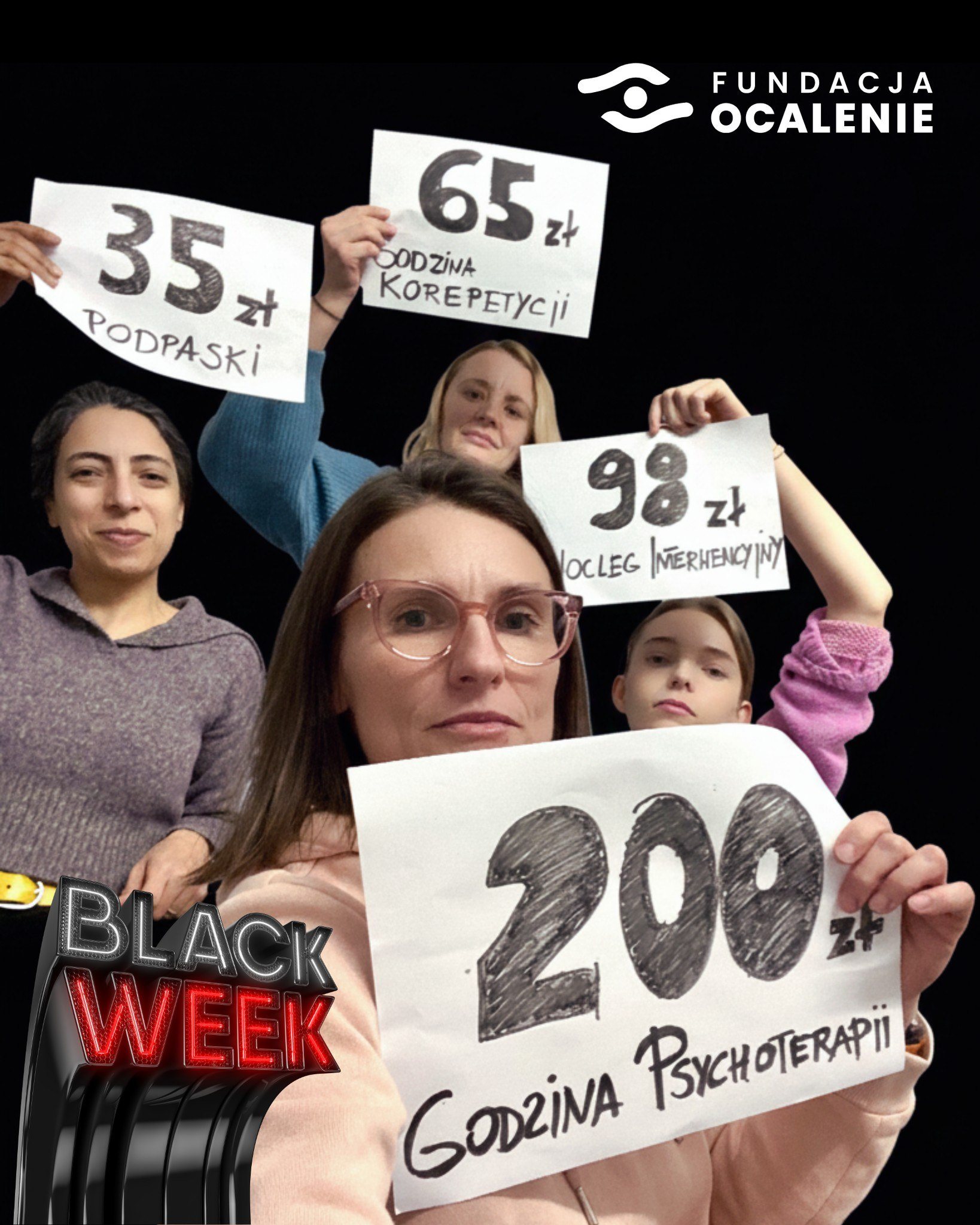 🖤 Wielka promocja na Black Week!... - Fundacja Ocalenie | Facebook