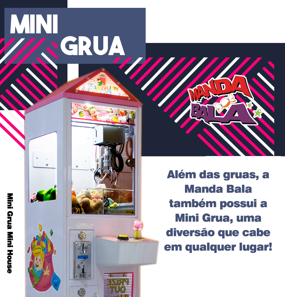 Manda Bala - Vending Machines e Produtos - Já conhece a Mini Grua Mini ...