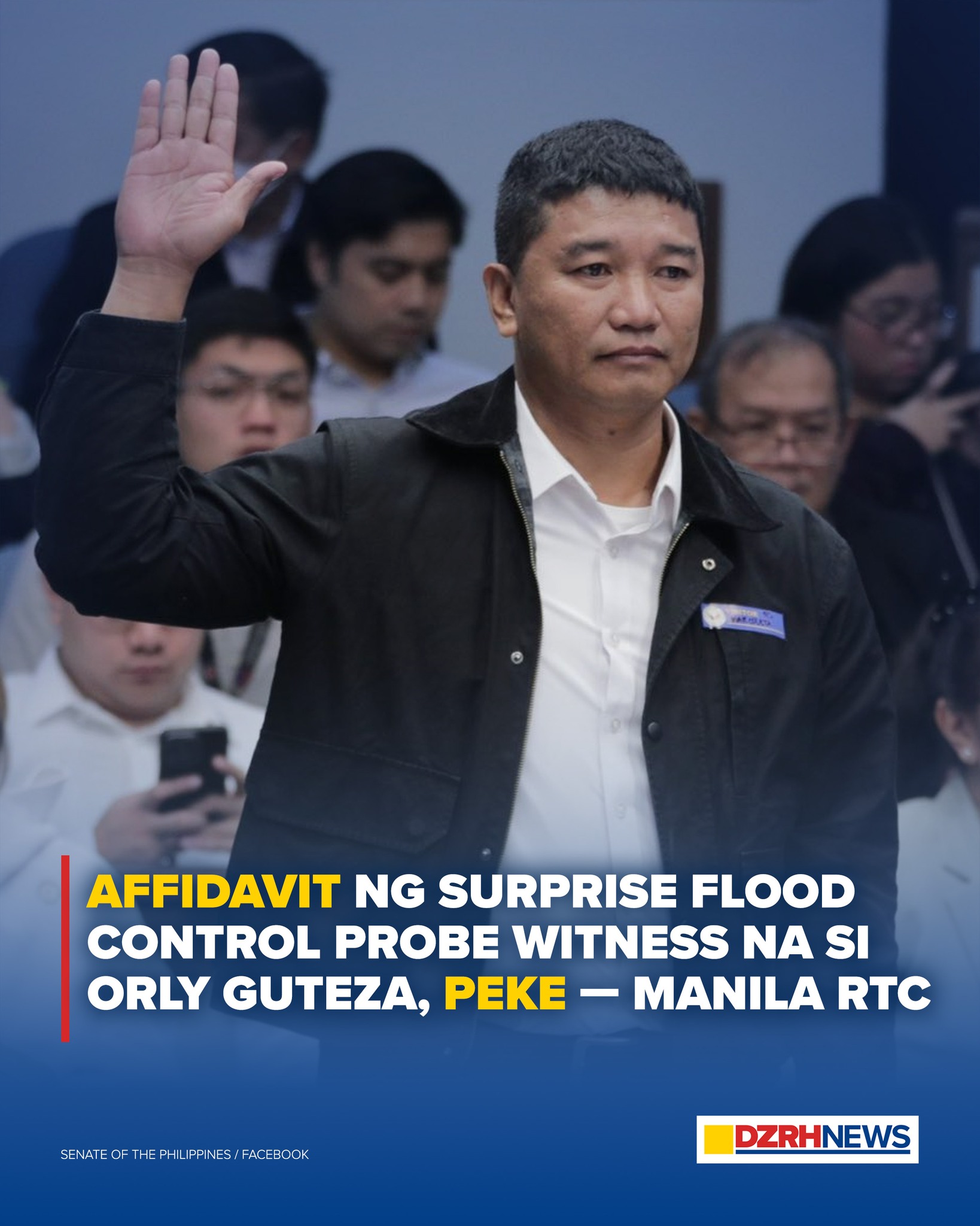 DZRH - Kinumpirma ng Manila Regional Trial Court (RTC) na peke ang ...
