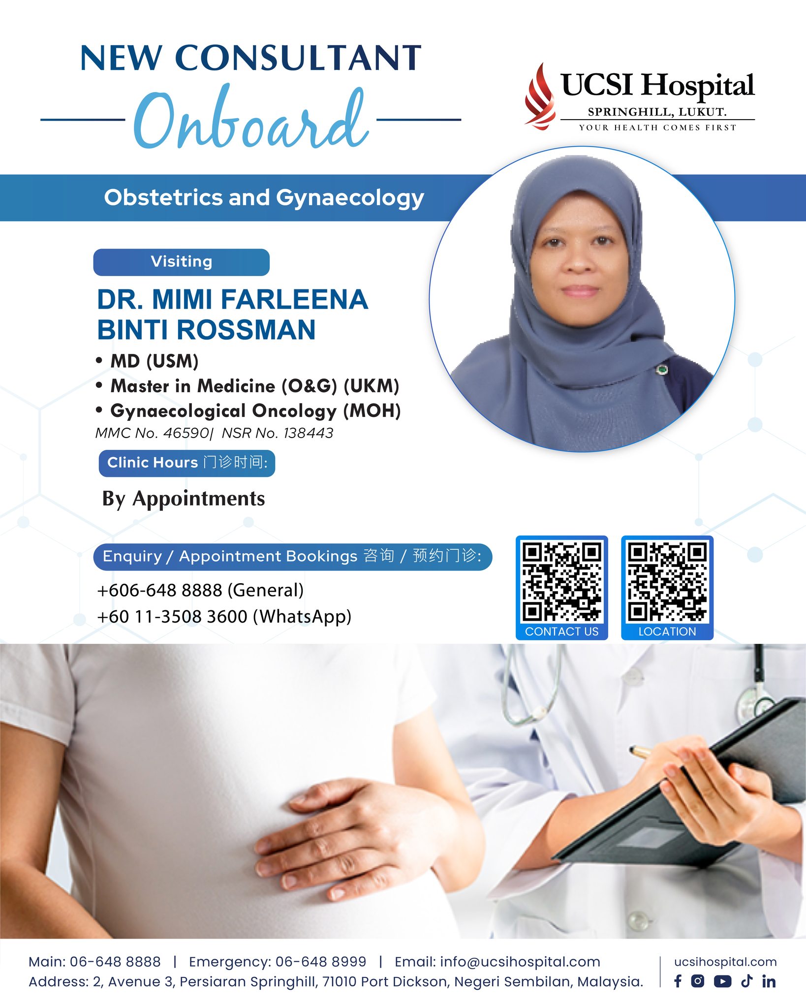 UCSI - We are pleased to introduce Dr. Mimi Farleena binti Rossman, our ...