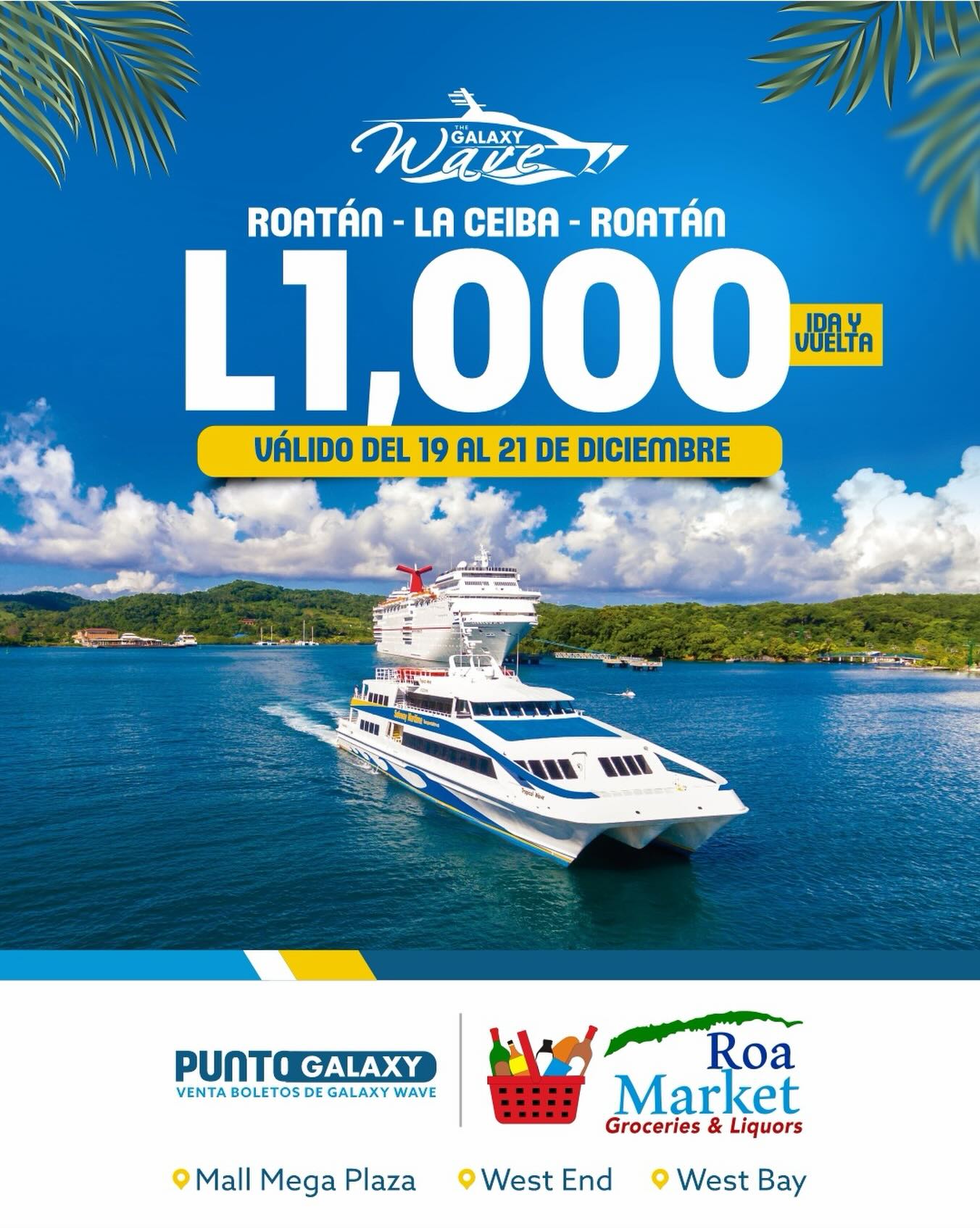 Roatan - A partir de este 19 de diciembre hasta el 21 de diciembre ...