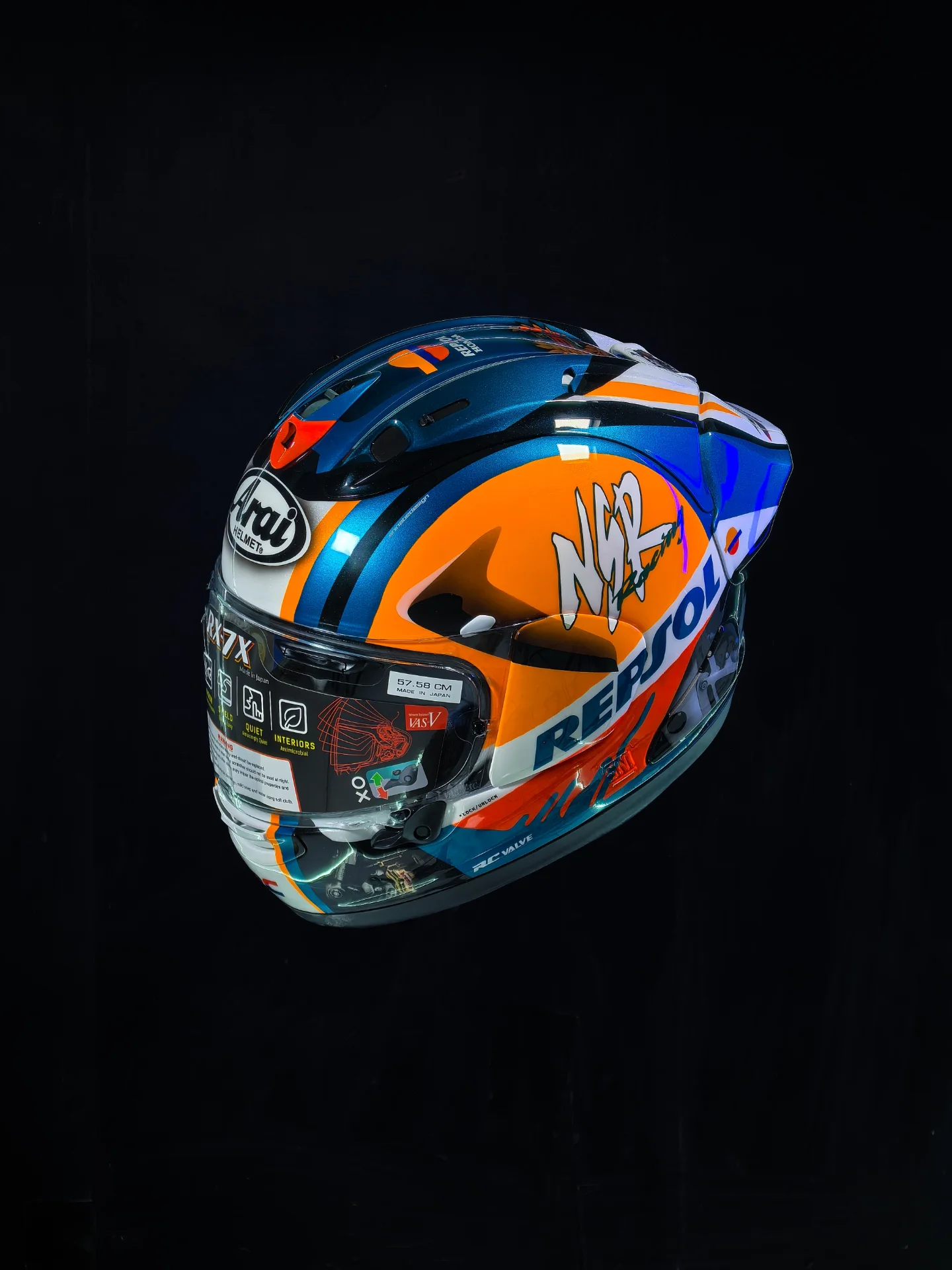 Motorcycle Helmet Arai Rx7x Nsr Arai RX-7X NSR250R 92 Limited 