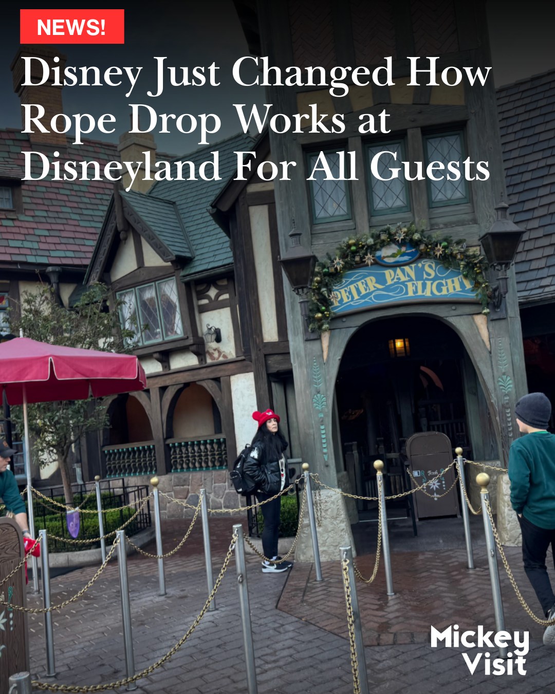 Mickey - Disney Just Changed How Rope Drop Works at Disneyland For All ...