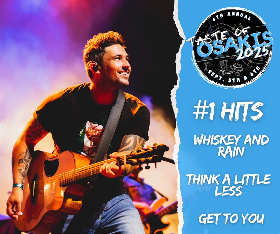 Taste - Michael Ray is bringing his #1 hits to Taste of Osakis on ...
