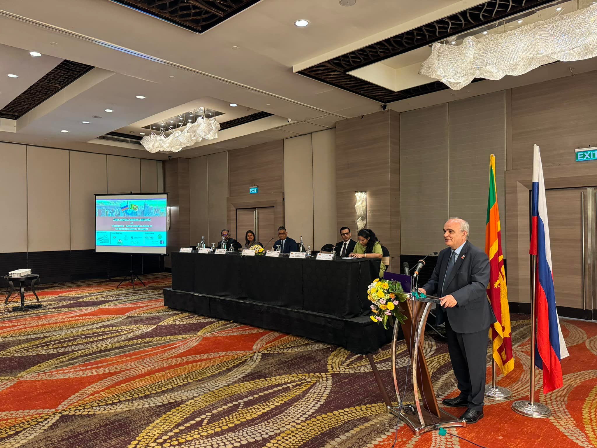 🇷🇺 🇱🇰 On November 17, Ambassador Mr. Levan Dzhagaryan took part at the ...