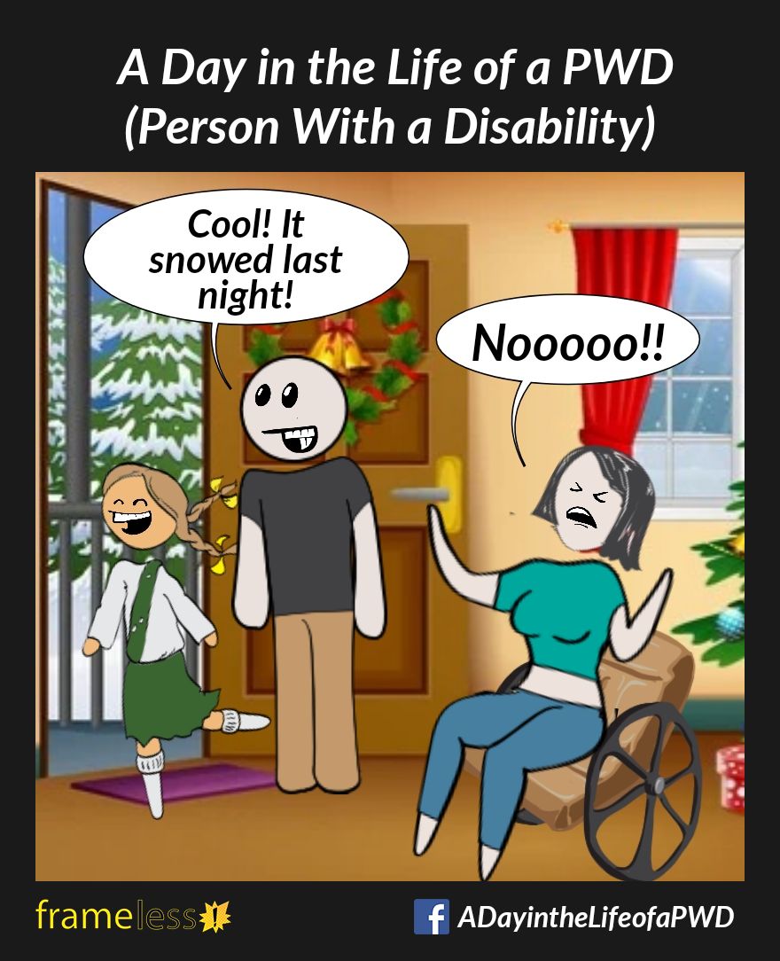 COMI... - A Day in the Life of a PWD: Person With a Disability | Facebook