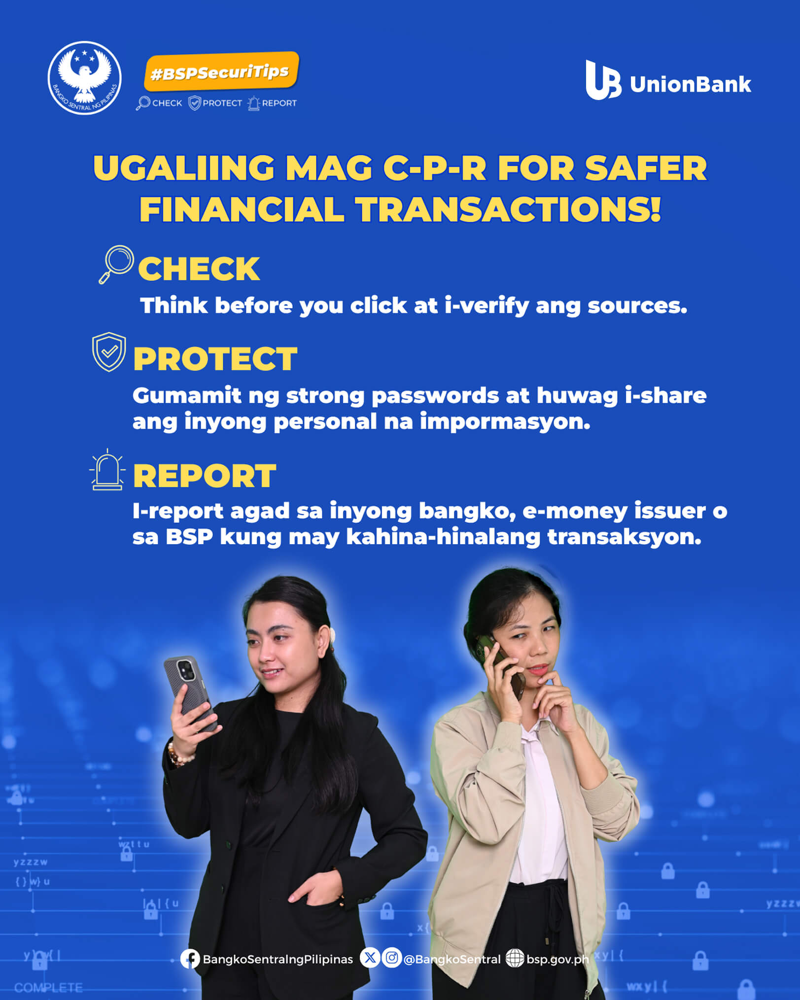 Courtesy: Bangko Sentral... - Union Bank of the Philippines | Facebook