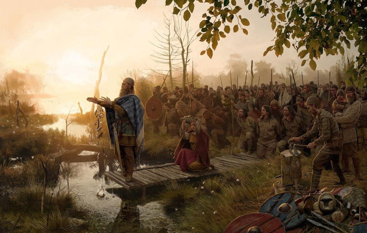 A Germanic chieftain ritually... - Folkish Odinism Dorset | Facebook