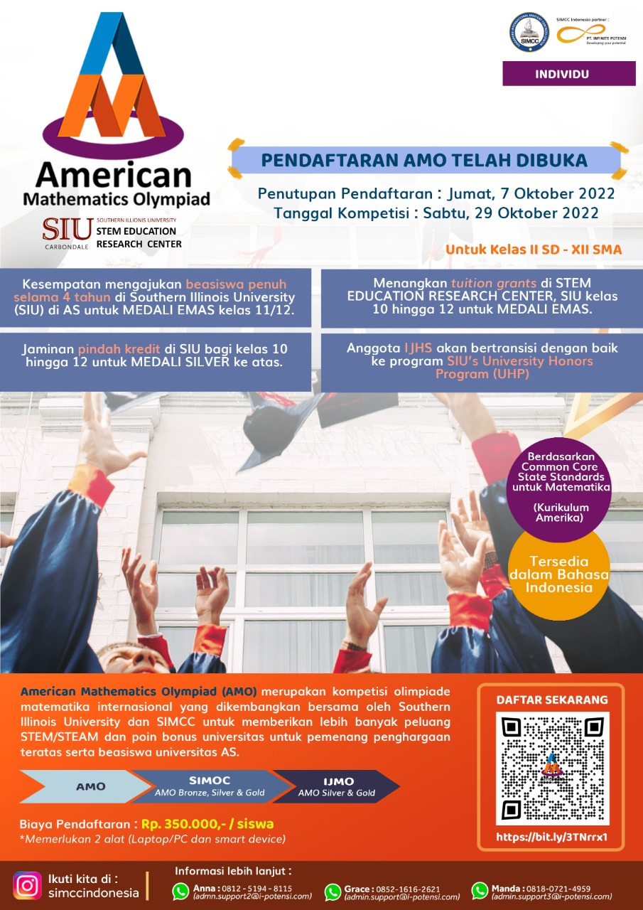 Kelas Online Olimpiade Matematika SMA | Salam dari SIMCC Indonesia ...