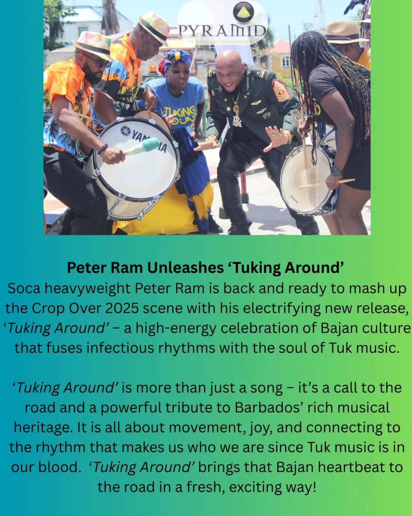 Pyramid - Peter Ram Unleashes ‘Tuking Around’ – Bringing something ...