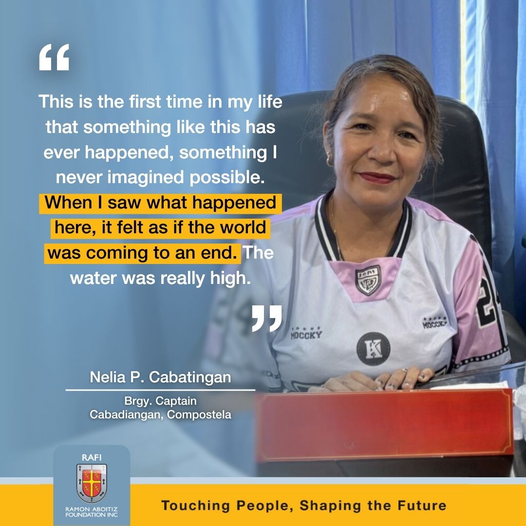 RAFI - Before Typhoon Tino hit, Barangay Captain Nelia Cabatingan and ...