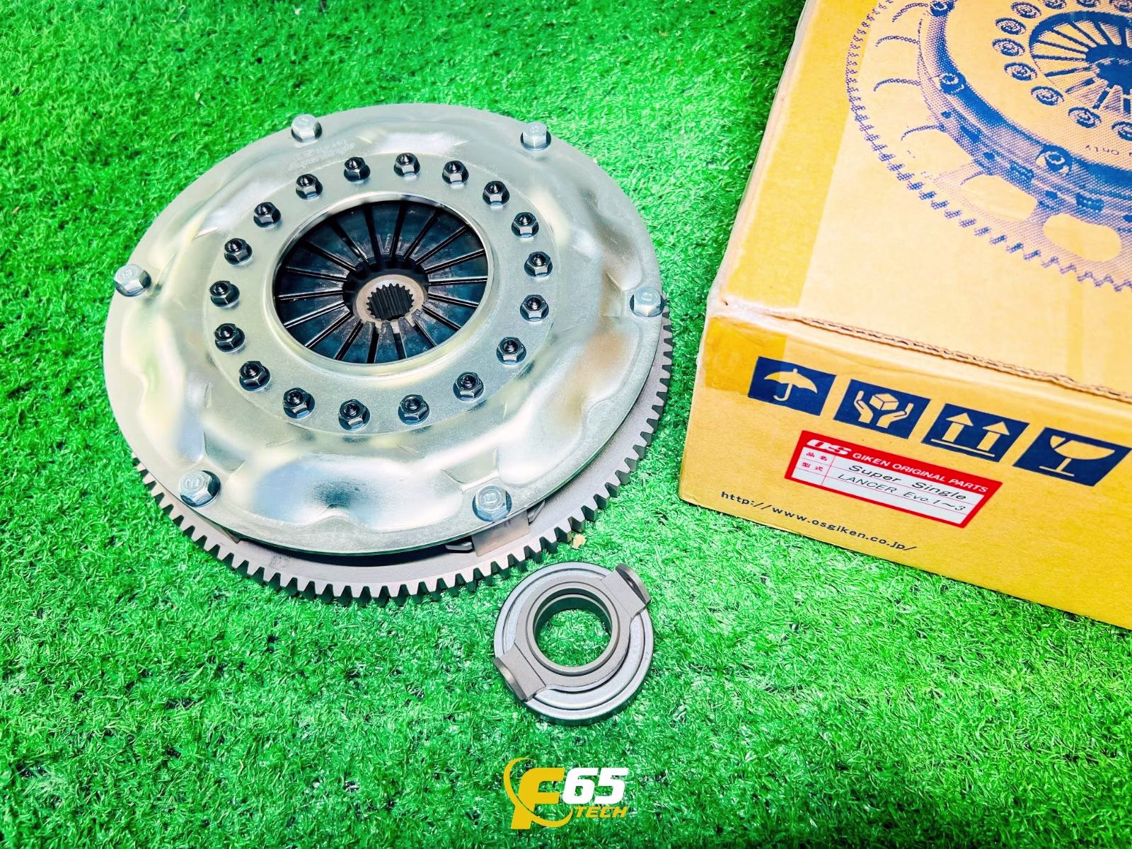 CLUTCH OS GIKEN SUPER SINGLE 4G63 EVO123 4G9X WITH SPACER SUPPORT