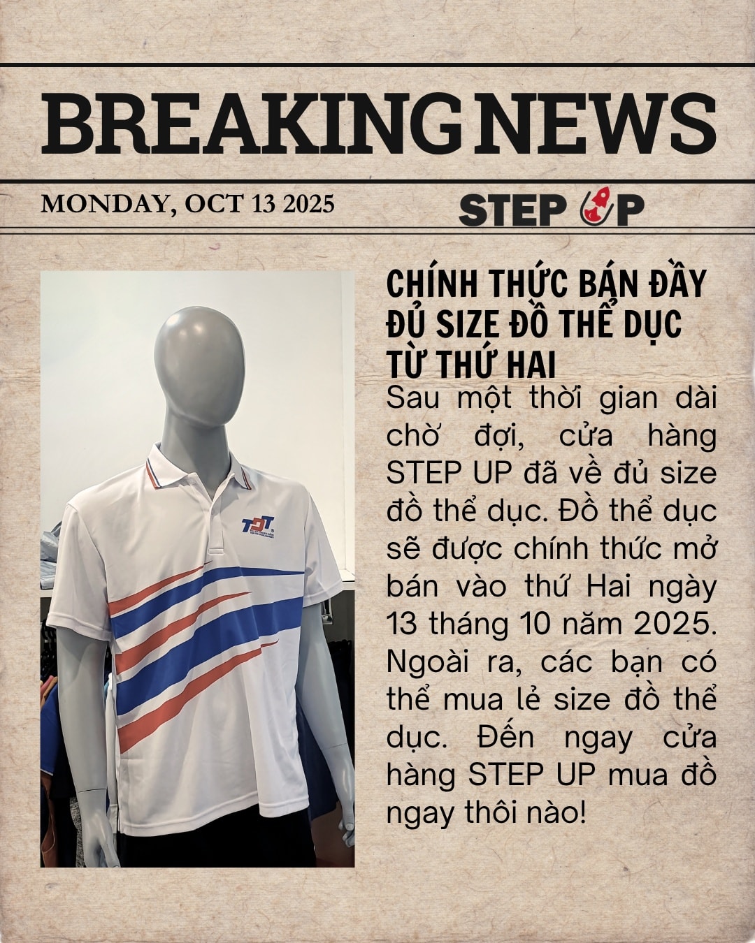 STEP UP - Sport Store | Ho Chi Minh City