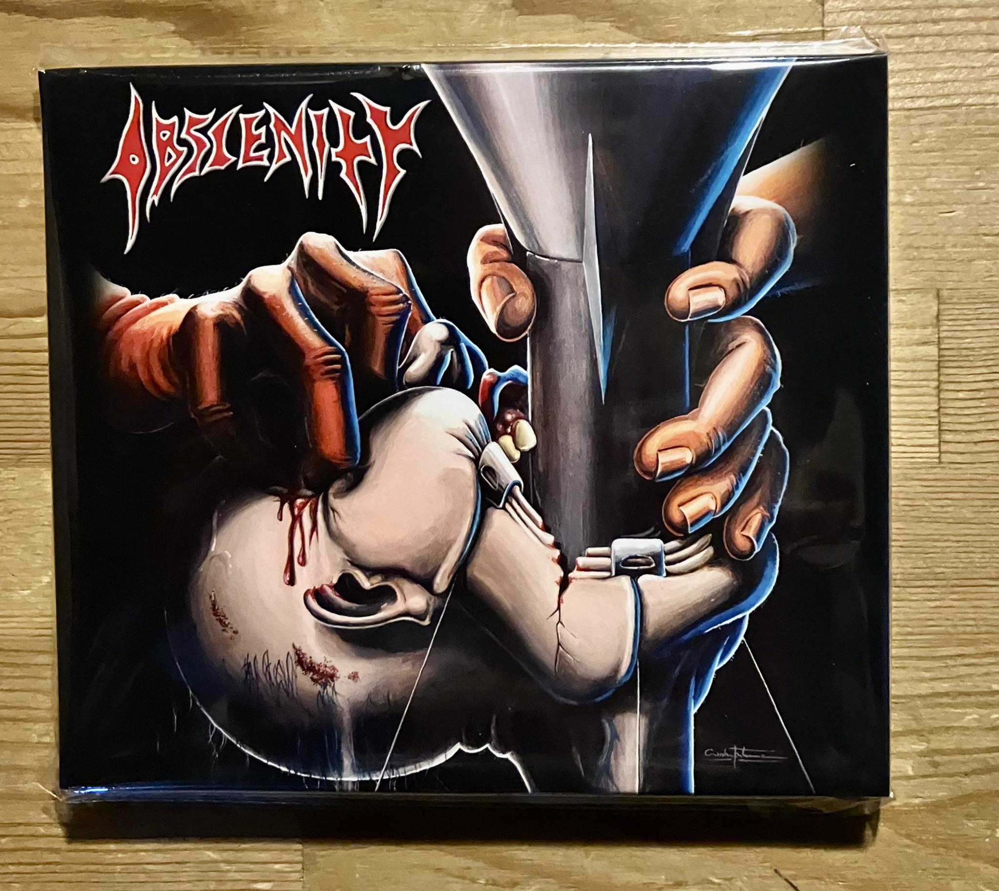OBSCENITY - Suffocated truth CD, reissue of their 1992 album 