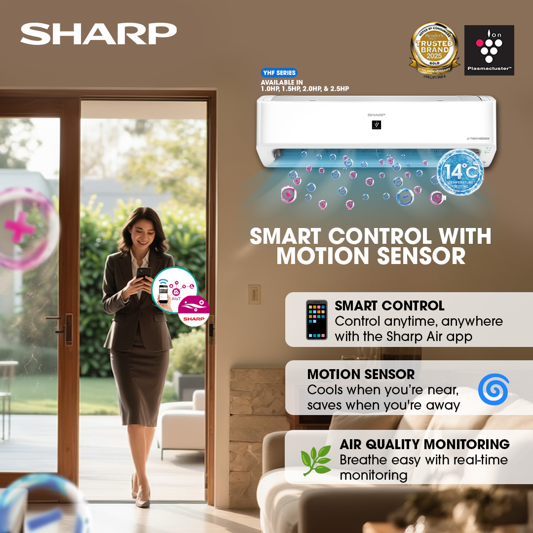 Sharp - Split Type Inverter Air Conditioner Nothing feels better than ...