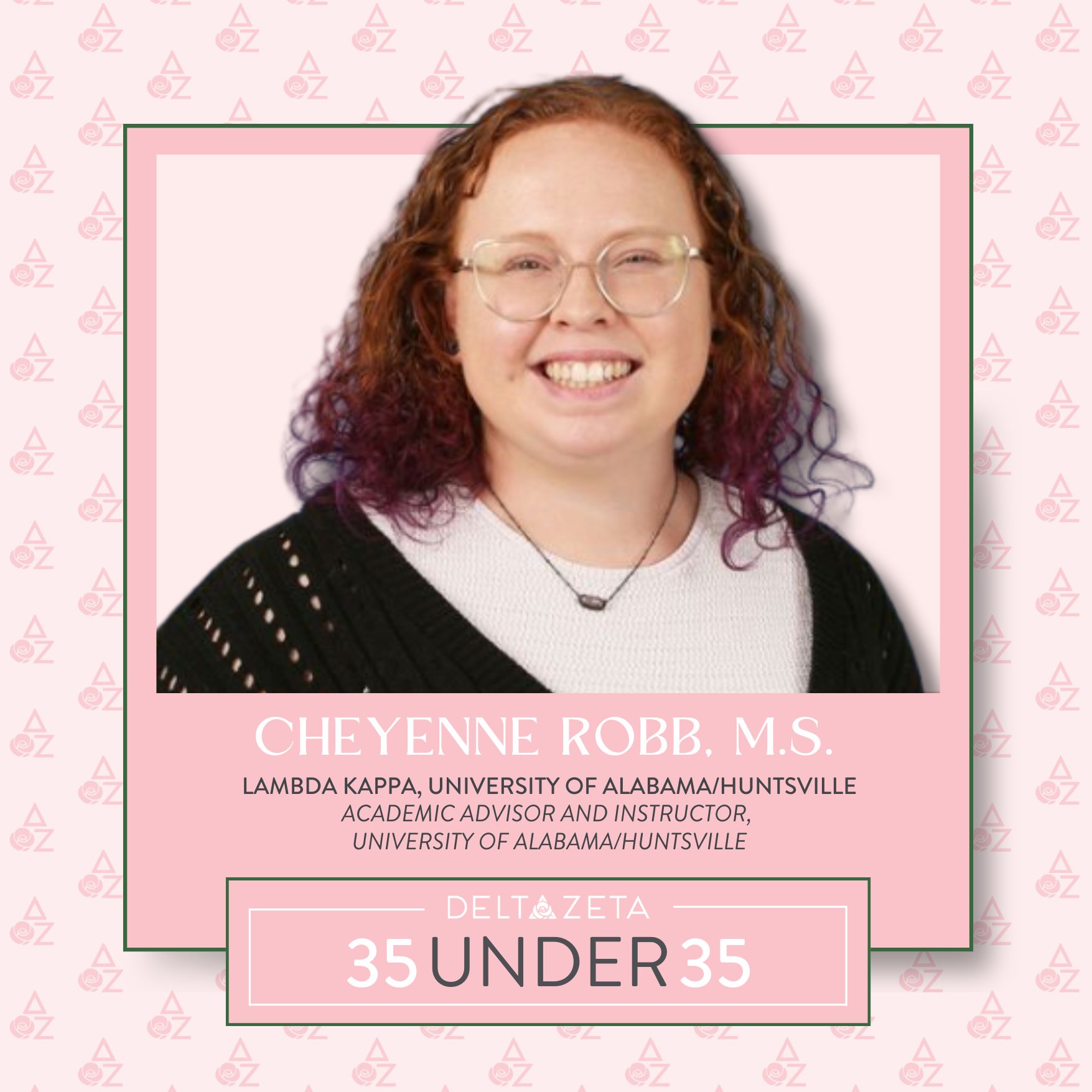 Delta - Get to know Cheyenne Robb, Lambda Kappa Chapter at the ...