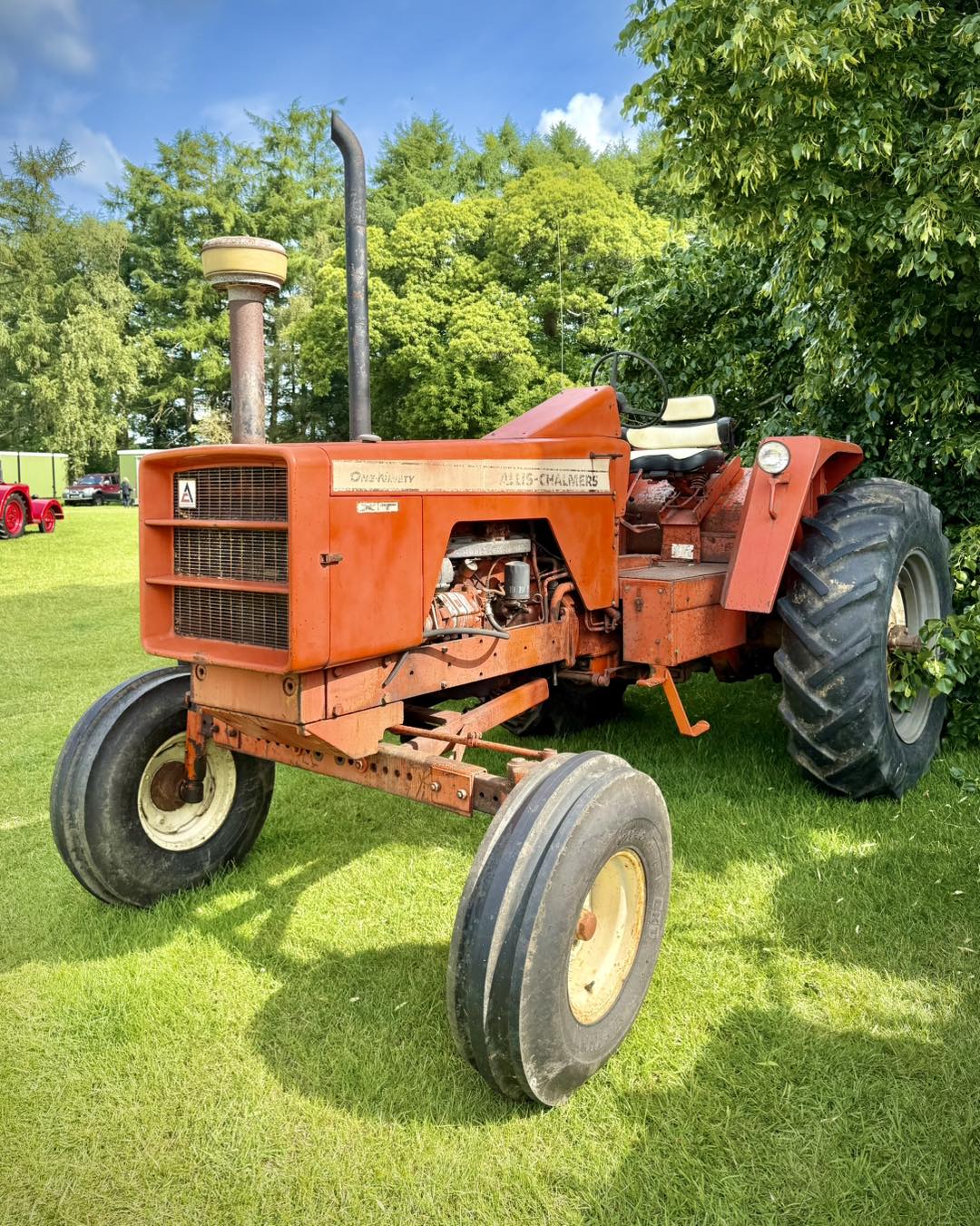 Allis Chalmers One Ninety XT tractor from tractor fest