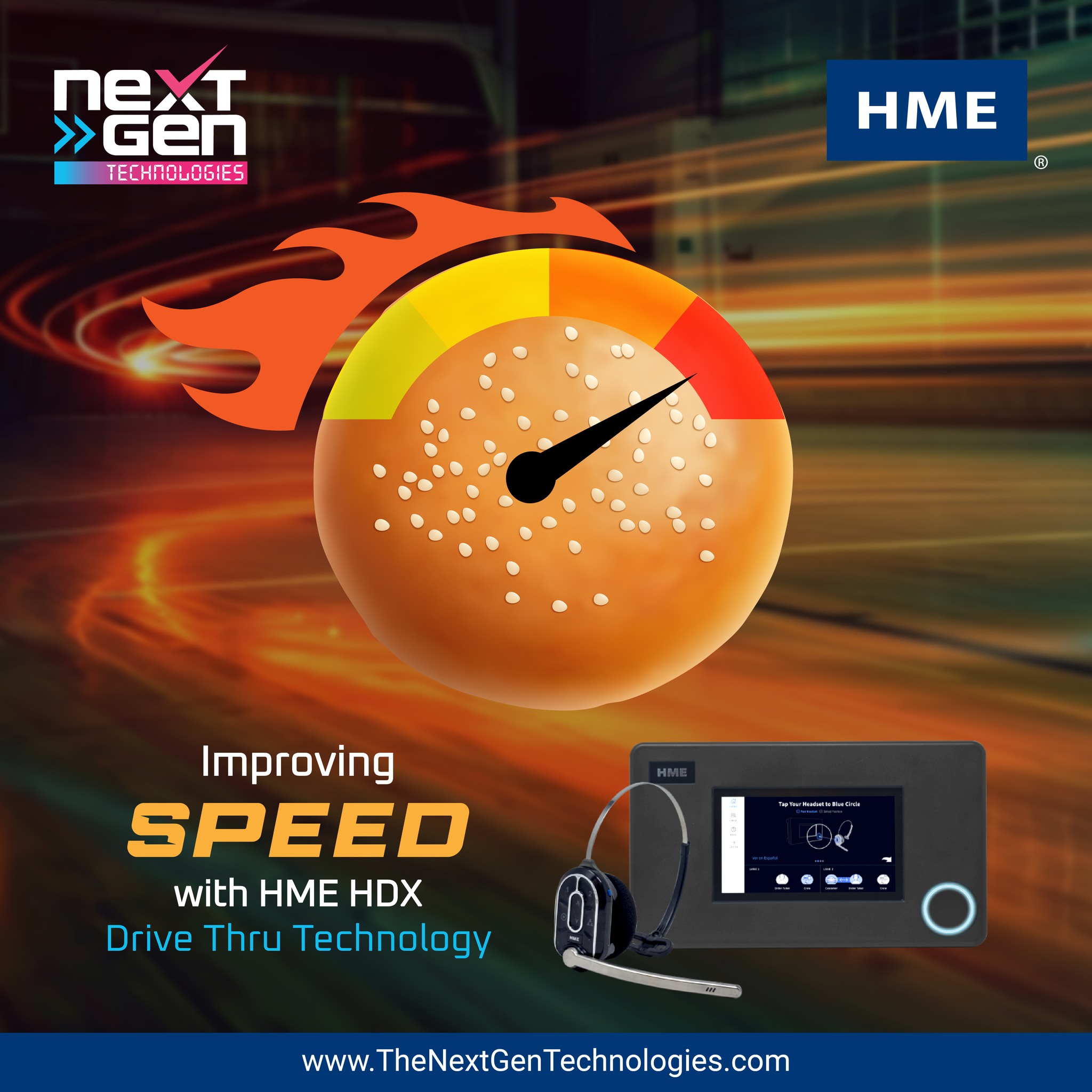 NextGen - 🚗💨 Improving Speed with HME HDX Drive Thru Technology At ...